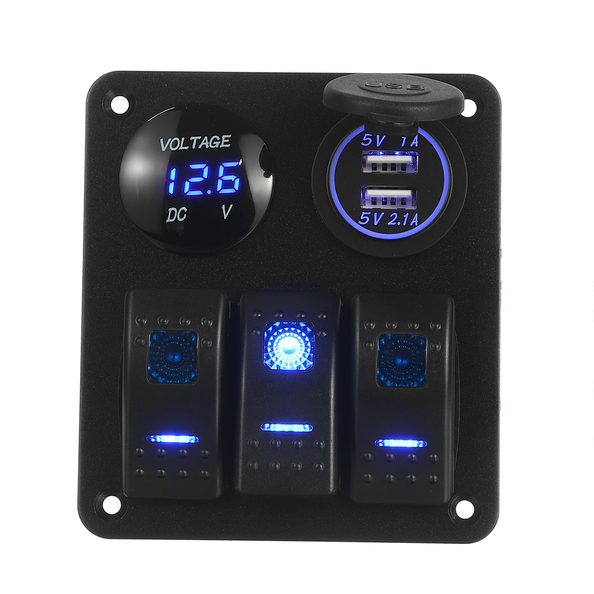 3-Gang-12V-24V-LED-Switch-Panel-Water-Resistant-Toggle-Switches-Panel-With-Fuses-For-Maine-Boat-Auto-1719389