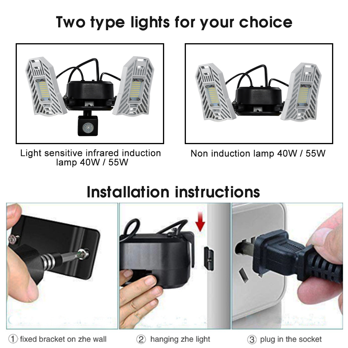 40W--55W-LED-Foldable-Wall-Light-Garage-Outside-Lamp-Waterproof-1634490