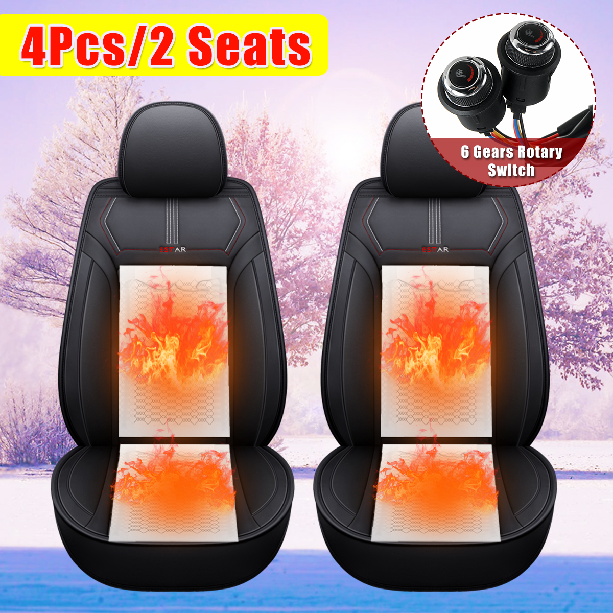 4Pcs-12V-Carbon-Fiber-Seat-Heating-Pads-Heated-Cushion-6-Level-Universal-1644653