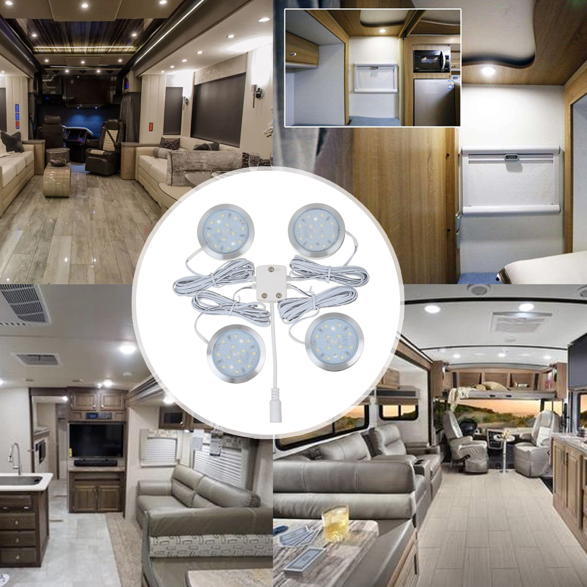 4pcs-12V-25W-LED-Spot-Light-Ceiling-Cabin-Interior-Lamp-Downlight-For-RV-Caravan-Boat-Motorhome-1819555