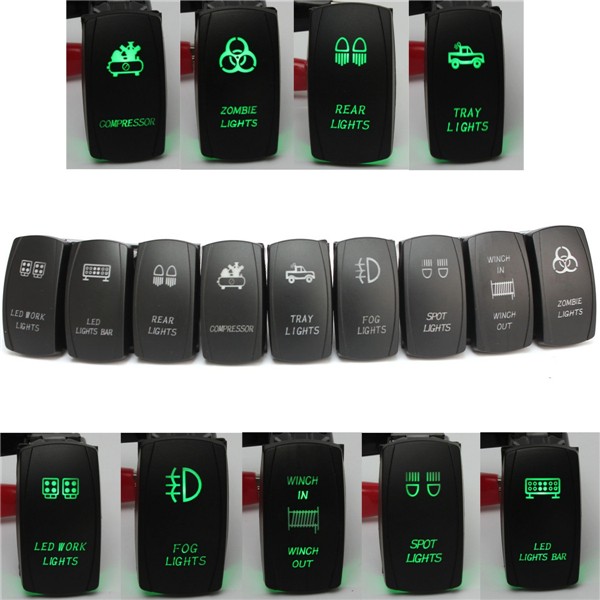 5-Pin-12V-24V-Laser-LED-Light-Bar-Rocker-Toggle-Switch-Narva-ARB-Carling-Car-Boat-1009440