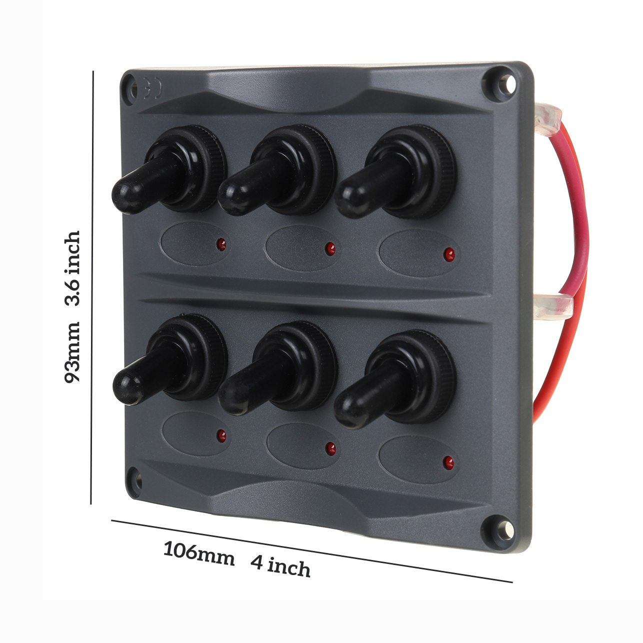 6-Gang-12V-LED-Switch-Panel-Water-Resistant-Toggle-Switches-Fuses-Boat-Marine-1724837