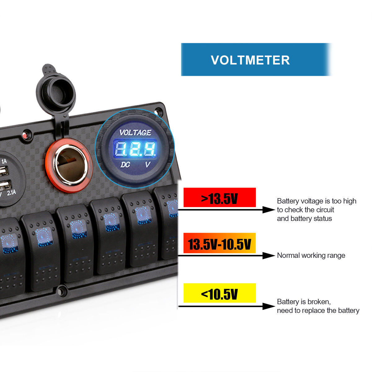 8-Gang-Rocker-Switch-LED-Panel-ON-OFF-Toggle-Circuit-Breaker-Waterproof-For-Marine-Boat-Car-RV-1718323