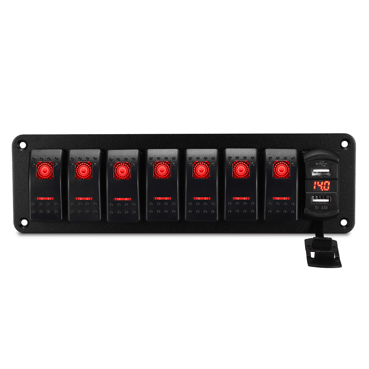 8-Gang-Rocker-Switch-Panel-Circuit-Breaker-LED-Waterproof-Car-Marine-Boat-RV-1736085