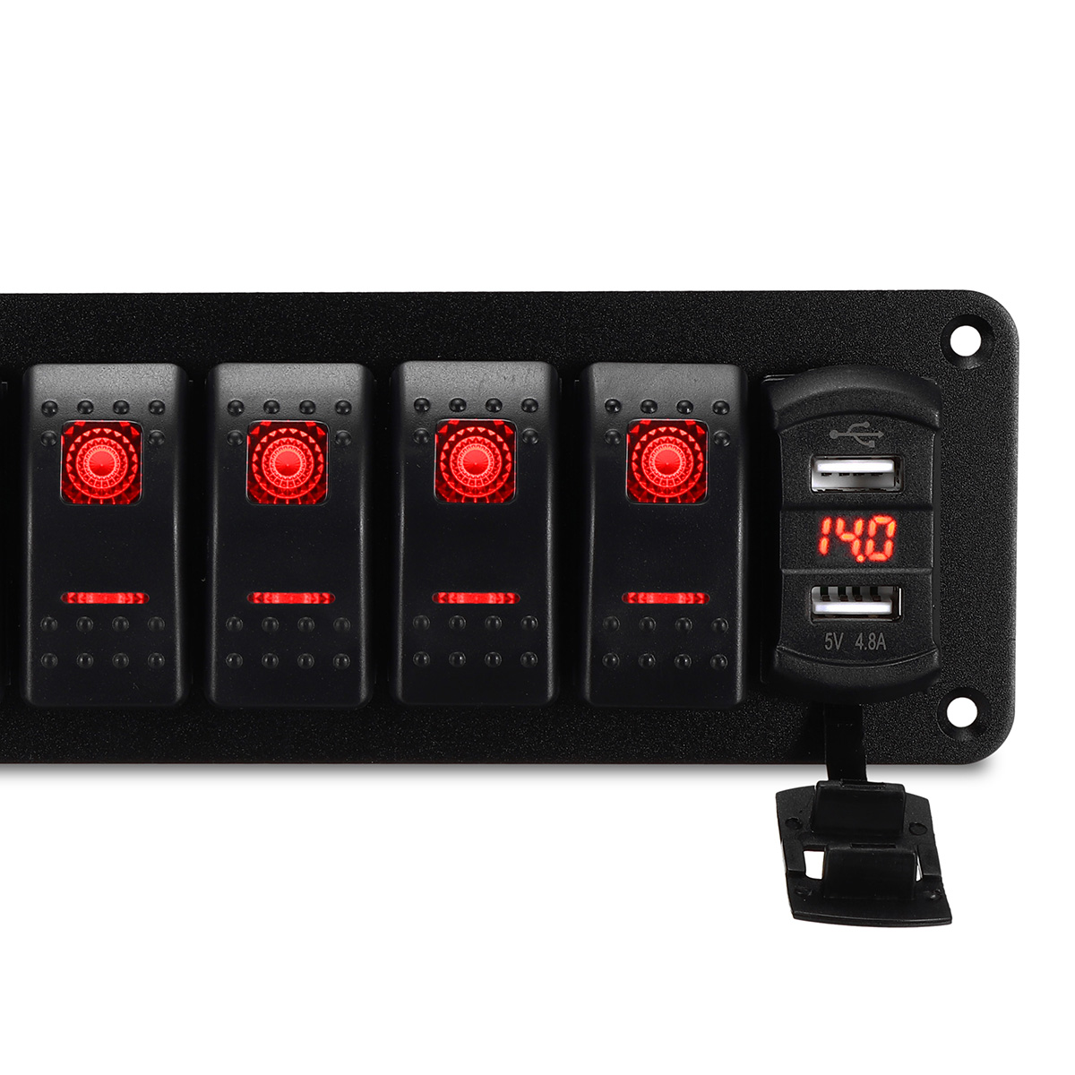 8-Gang-Rocker-Switch-Panel-Circuit-Breaker-LED-Waterproof-Car-Marine-Boat-RV-1736085