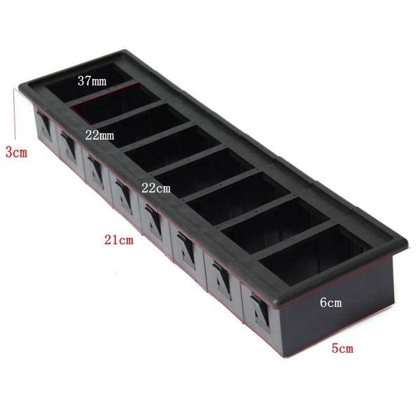 8pcs-ARB-Carling-Rocker-Switch-Panel-Patrol-Housing-Holder-Assembly-For-Boat-Marine-1050737