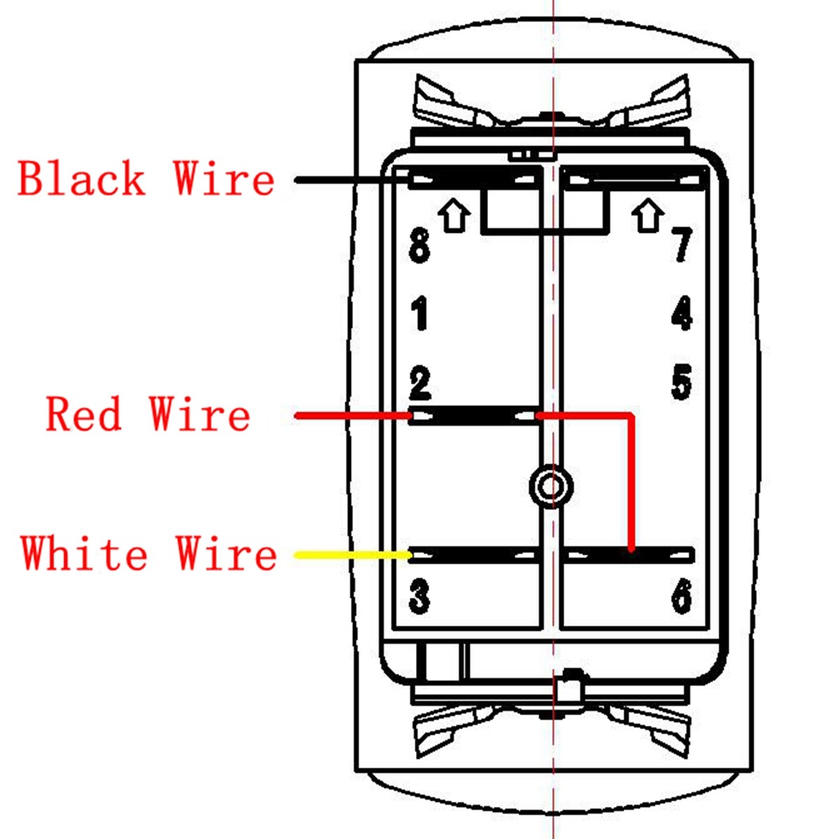 Blue-LED-Rocker-Switch-On-Off-with-Wiring-Harness-40A-Relay-Fuse-1001976