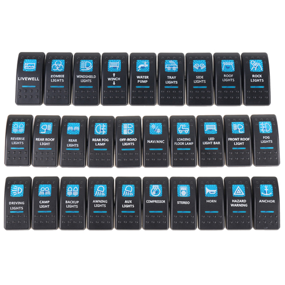 Blue-Len-Carling-Actuator-Trim-Car-Boat-Tabs-Rocker-Switch-Cover-Case-1312536