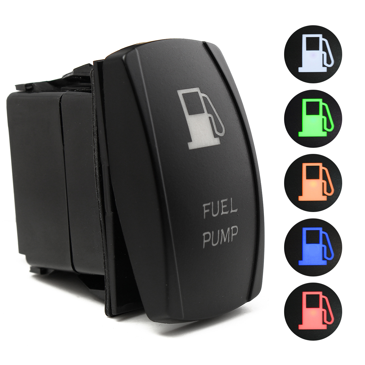 DC1224V-Fuel-Pump-LED-Switch-For-Marine-Boat-Car-Motorcycle-RedBlueGreenOrangeWhite-1142466