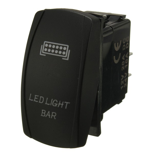 LED-Light-Rocker-Switch-ONOFF-Wiring-Harness-With-Relay-Fuse-CE-999880