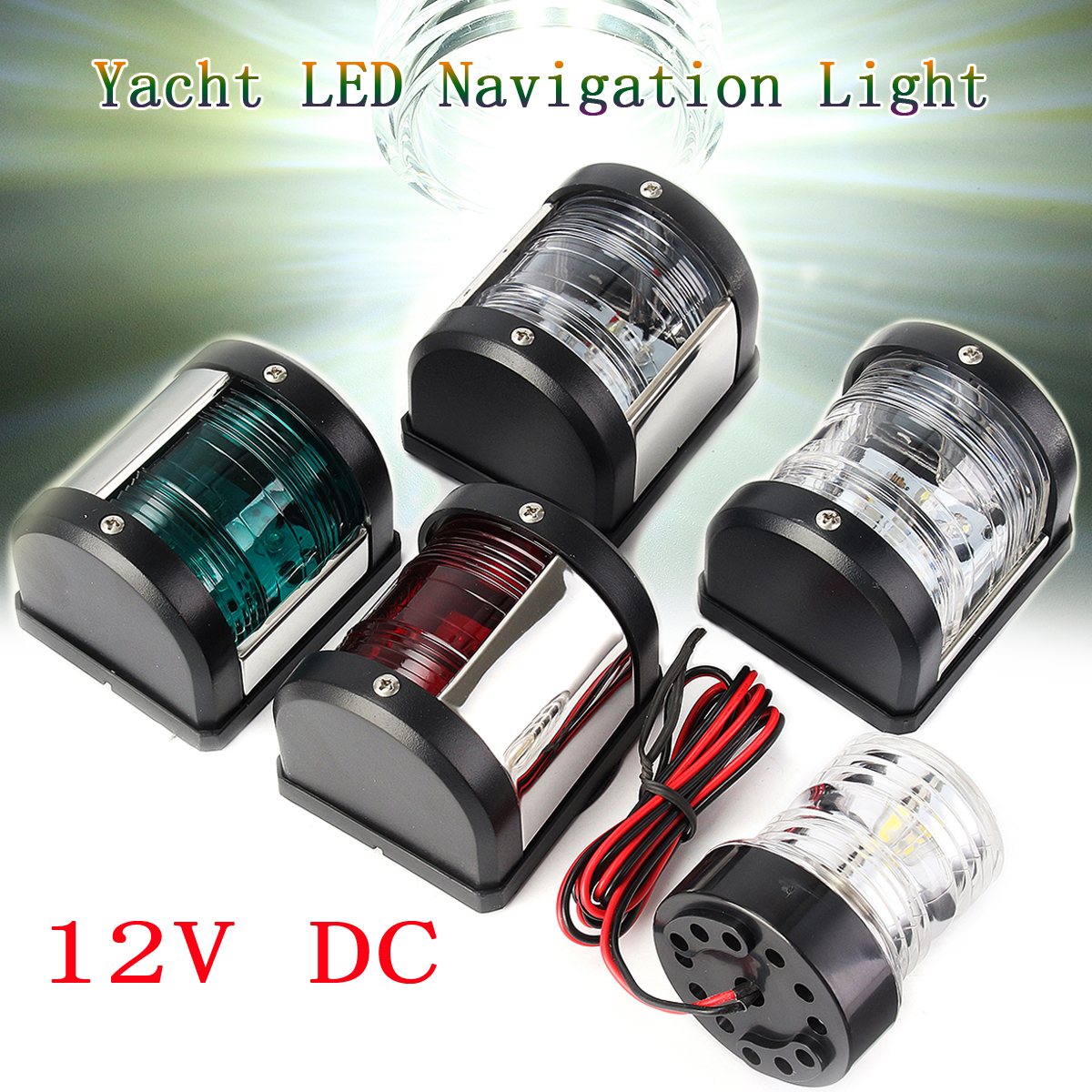 Marine-Boat-Yacht-LED-StarboardPortMastheadStern360-Navigation-Light-Set-1180799