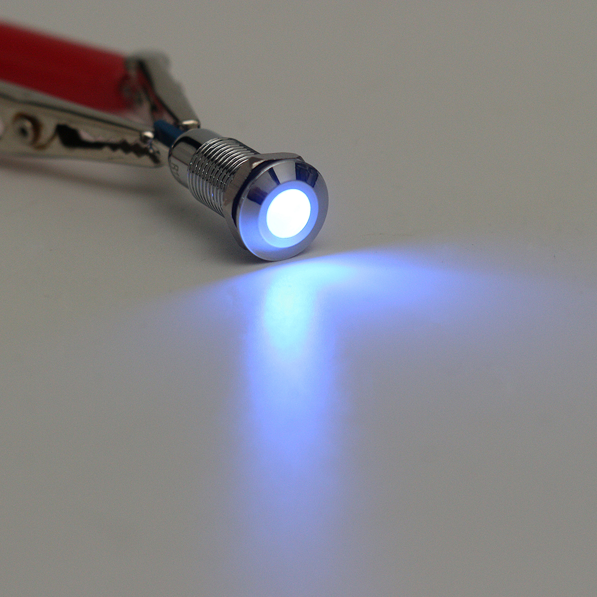 Metal-8mm-LED-Pilot-Dash-Panel-Indicator-Light-Lamp-Red-Blue-Green-White-Yellow-1159541
