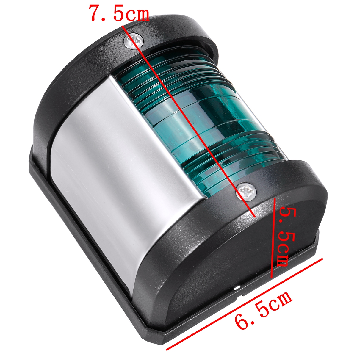 Pair-12V-LED-Navigation-Side-Signal-Lights-For-Marine-Boat-RedGreen-1485599
