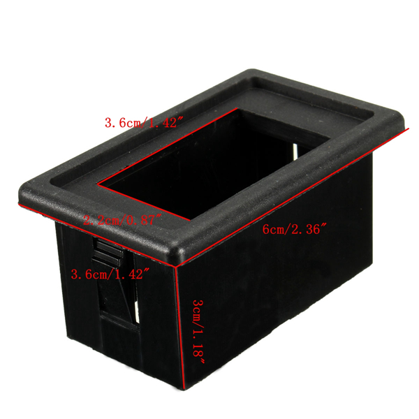 Plastic-Panel-Single-Switch-Housing-Holder-ARB-Carling-Type-988626