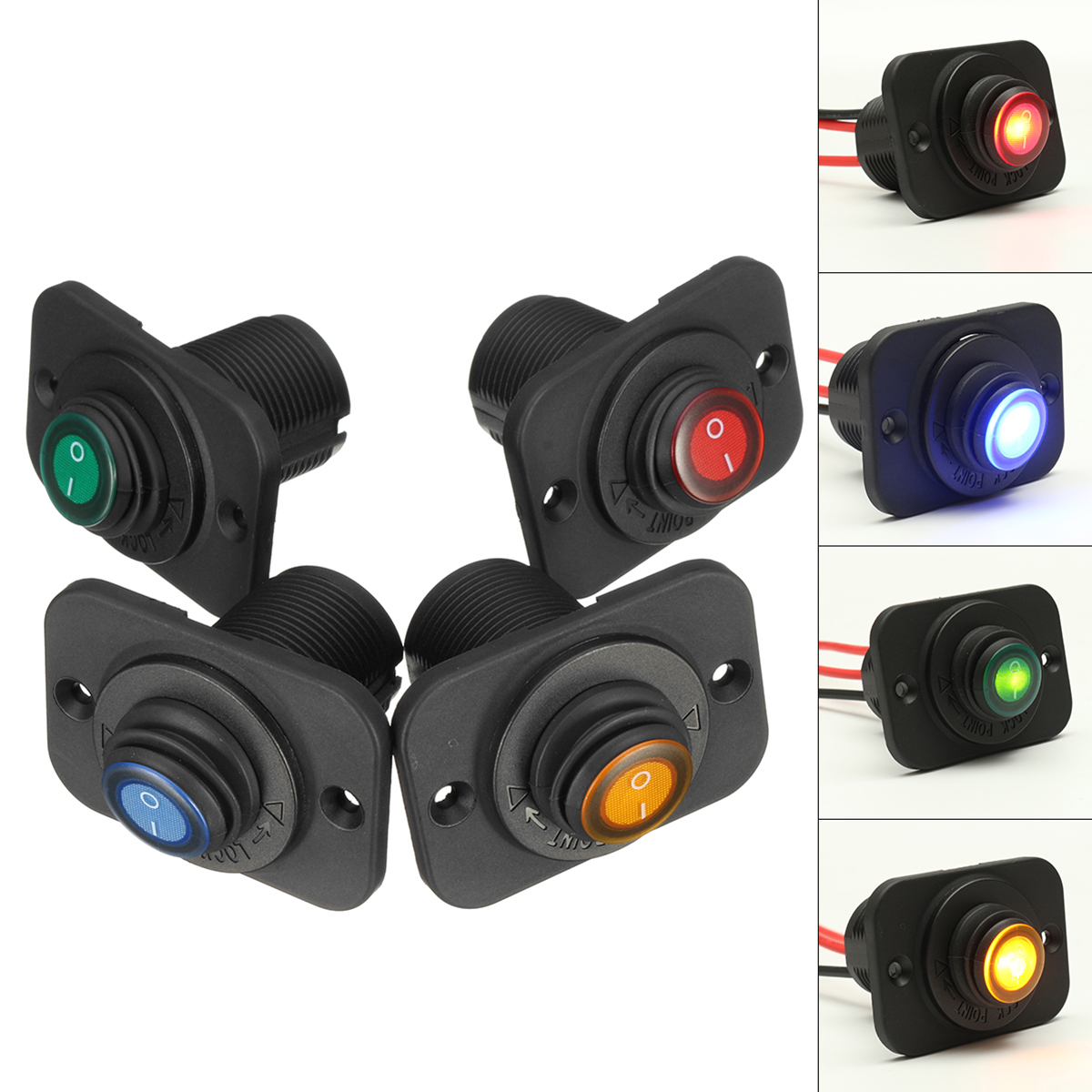 Waterproof-Round-Rocker-Toggle-Switch-Panel-Socket-SPST-Marine-CAR-On-Off-12V-1234238