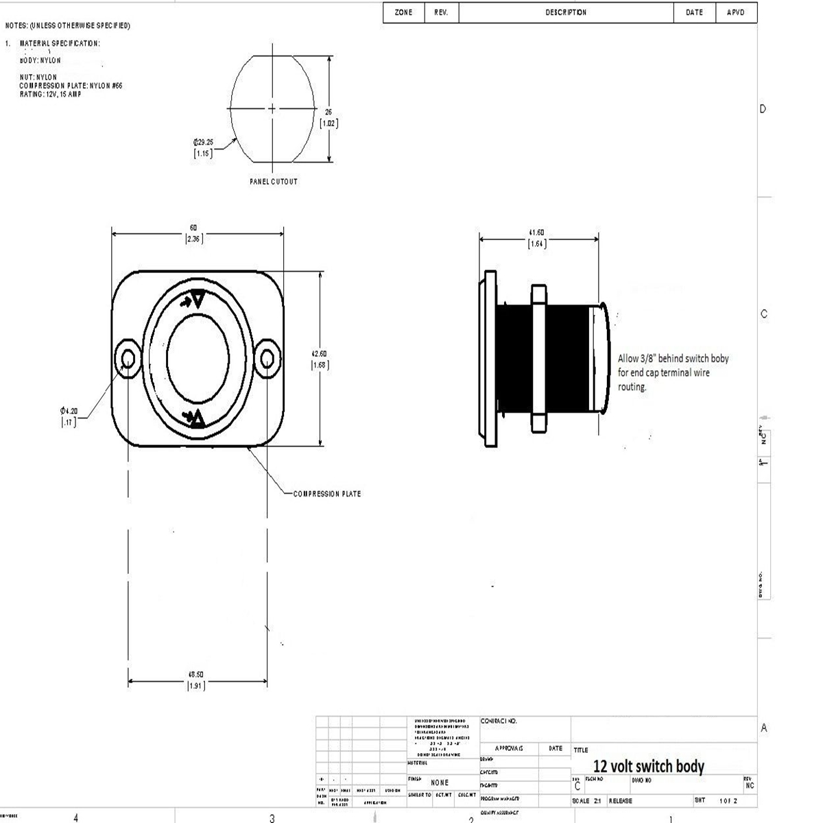Waterproof-Round-Rocker-Toggle-Switch-Panel-Socket-SPST-Marine-CAR-On-Off-12V-1234238