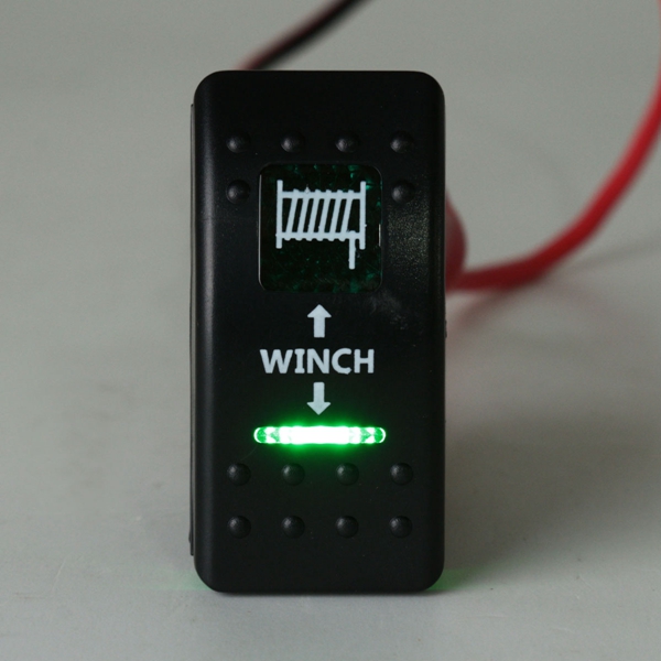 Winch-In-Winch-Out-Rocker-Switch-Dual-LED-Signal-Light-For-Caravan-UTE-Marine-Boat-7Pin-1052601