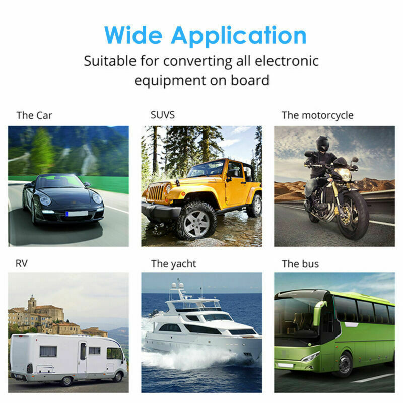 1224V-5-Gang-Blue-LED-Rocker-Switch-Panel-Dual-USB-Car-Boat-Marine-RV-Truck-ON-OFF-1622735