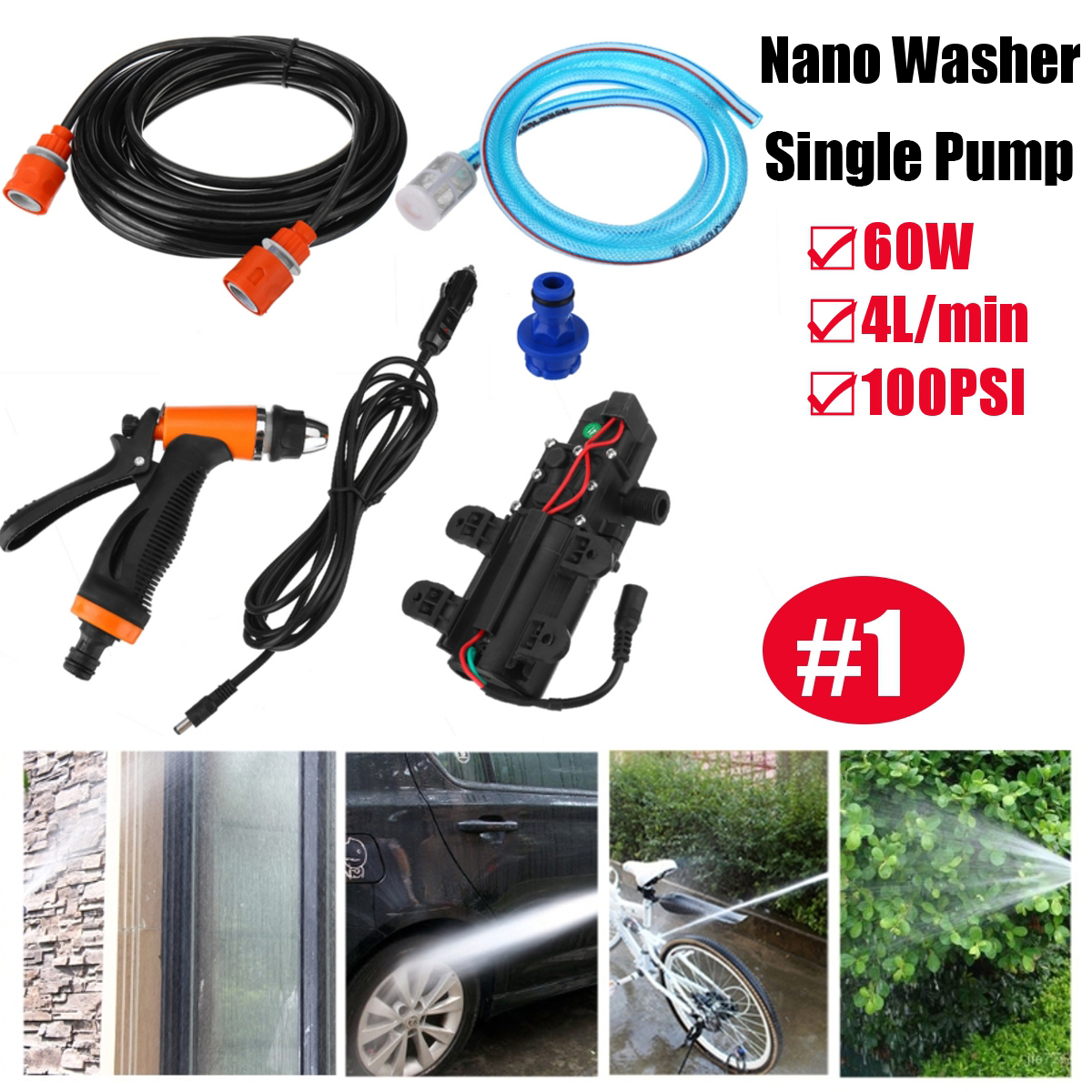 12V-100PSI160PSI-120W-10Lmin-Car-Washer-1MPA-High-Pressure-Auto-Diaphragm-Self-Priming-Water-Pump-1811372
