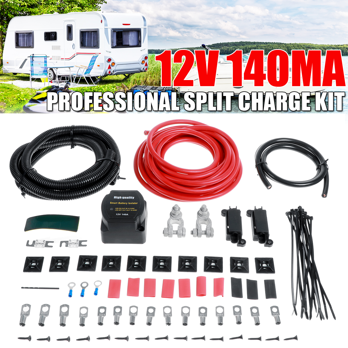 12V-140A-Professional-Split-Charge-Dual-Battery-Isolator-Set-HC-Cargo-VSR-Voltage-Sense-Relay-For-RV-1807424