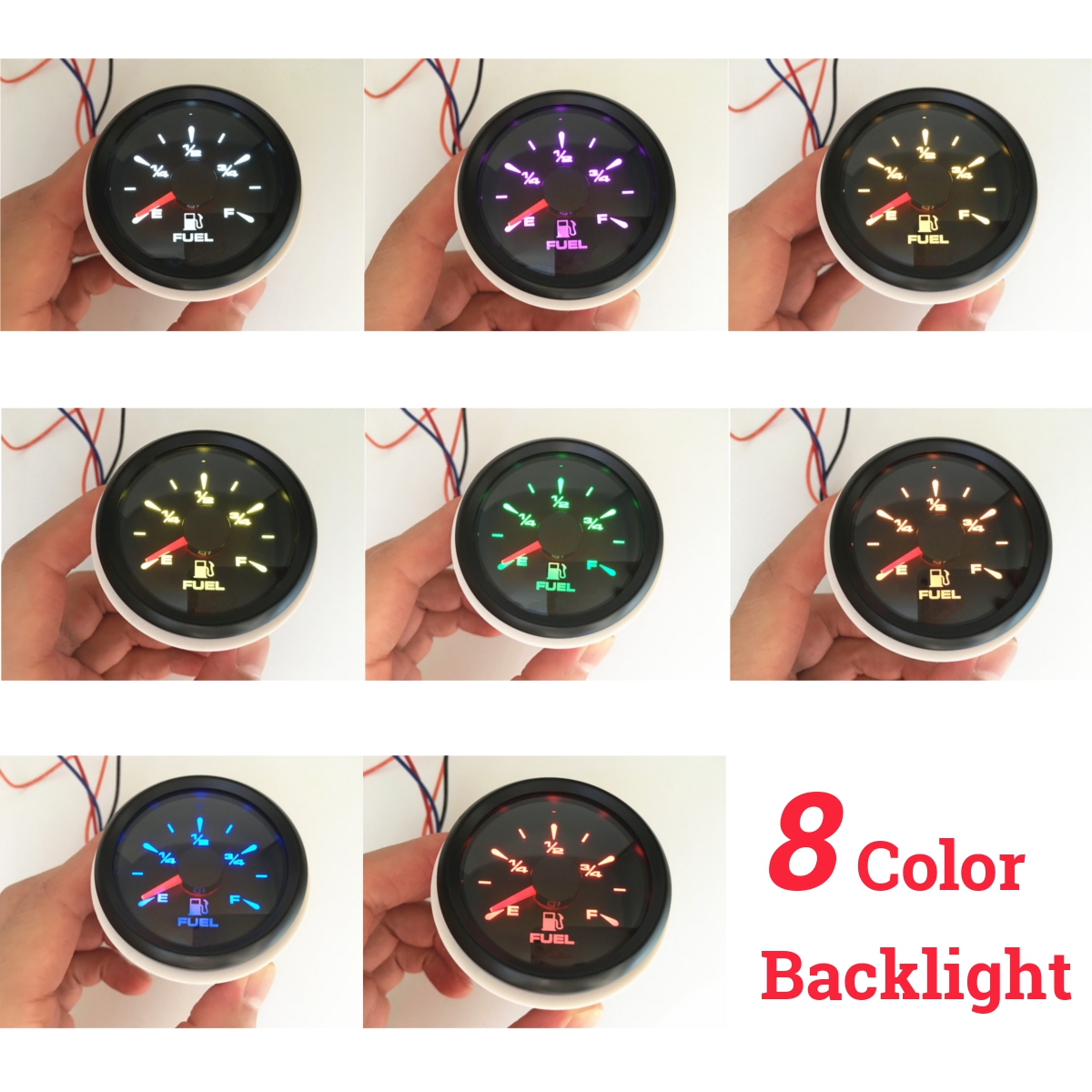 9-32V-52mm-Fuel-Level-Gauges-8-Color-Backlight-For-Boat-Marine-Car-Motorcycle-1788411