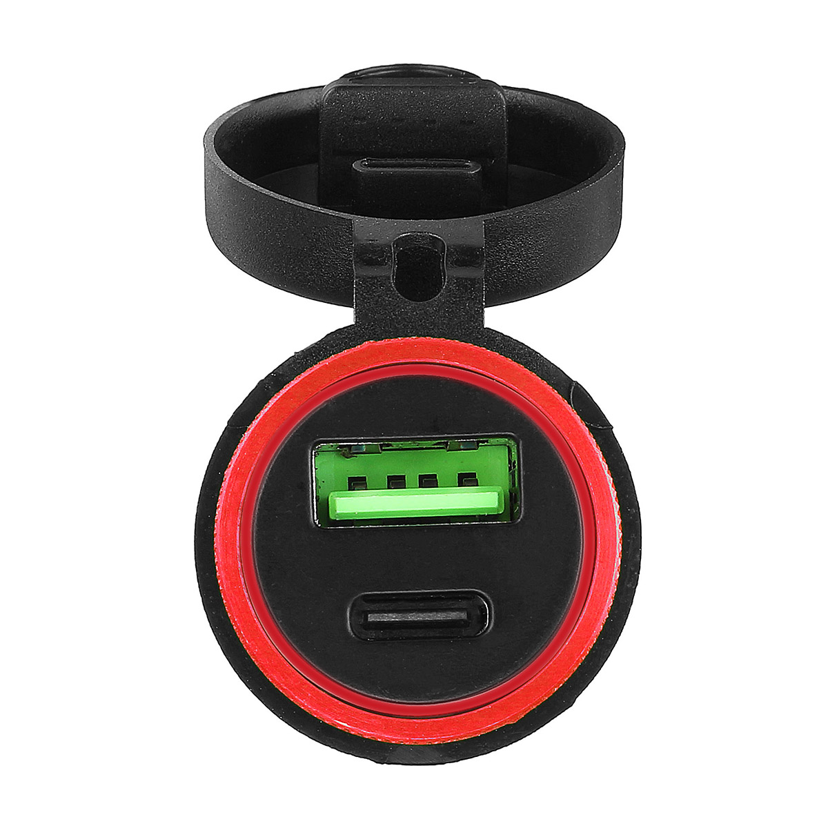 Type-C-QC30-USB-Charger-Quick-Charge-Socket-Waterproof-For-Motorcycle-Car-SUV-Boat-1635524