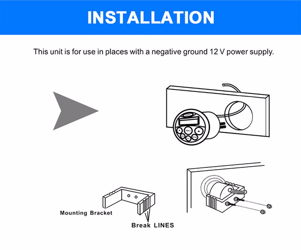 Waterproof-Marine-Radio-Stereo-bluetooth-Audio-Car-MP3-Player-Speaker-Auto-Media-FM-AM-Receiver-for--1708897