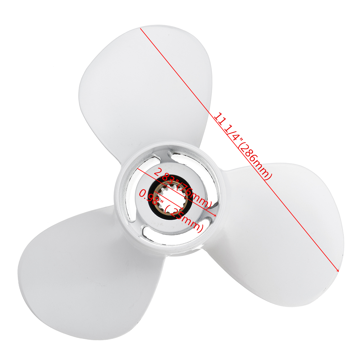 11-14-x-14-Aluminum-Boat-Outboard-Propeller-For-Yamaha-25-60HP-663-45958-01-EL-1382399