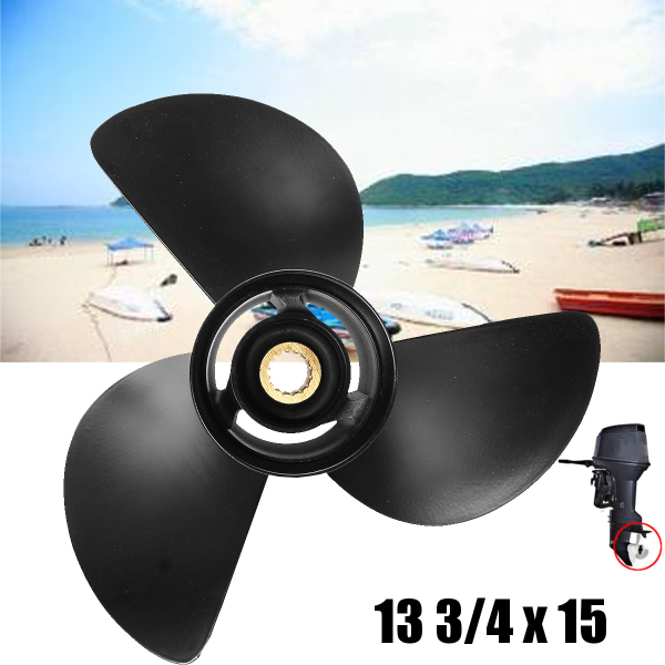 13-34-x-15-Black-Boat-Prop-Evinrude-Propeller-For-Johnson-40-140hp-Engine-1197468