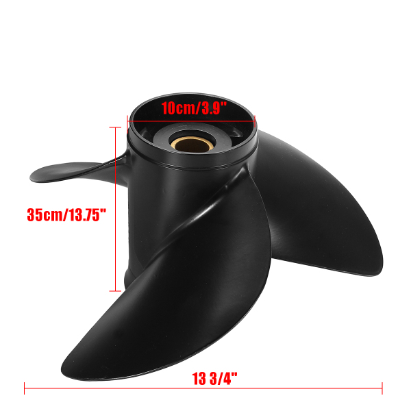 13-34-x-15-Black-Boat-Prop-Evinrude-Propeller-For-Johnson-40-140hp-Engine-1197468