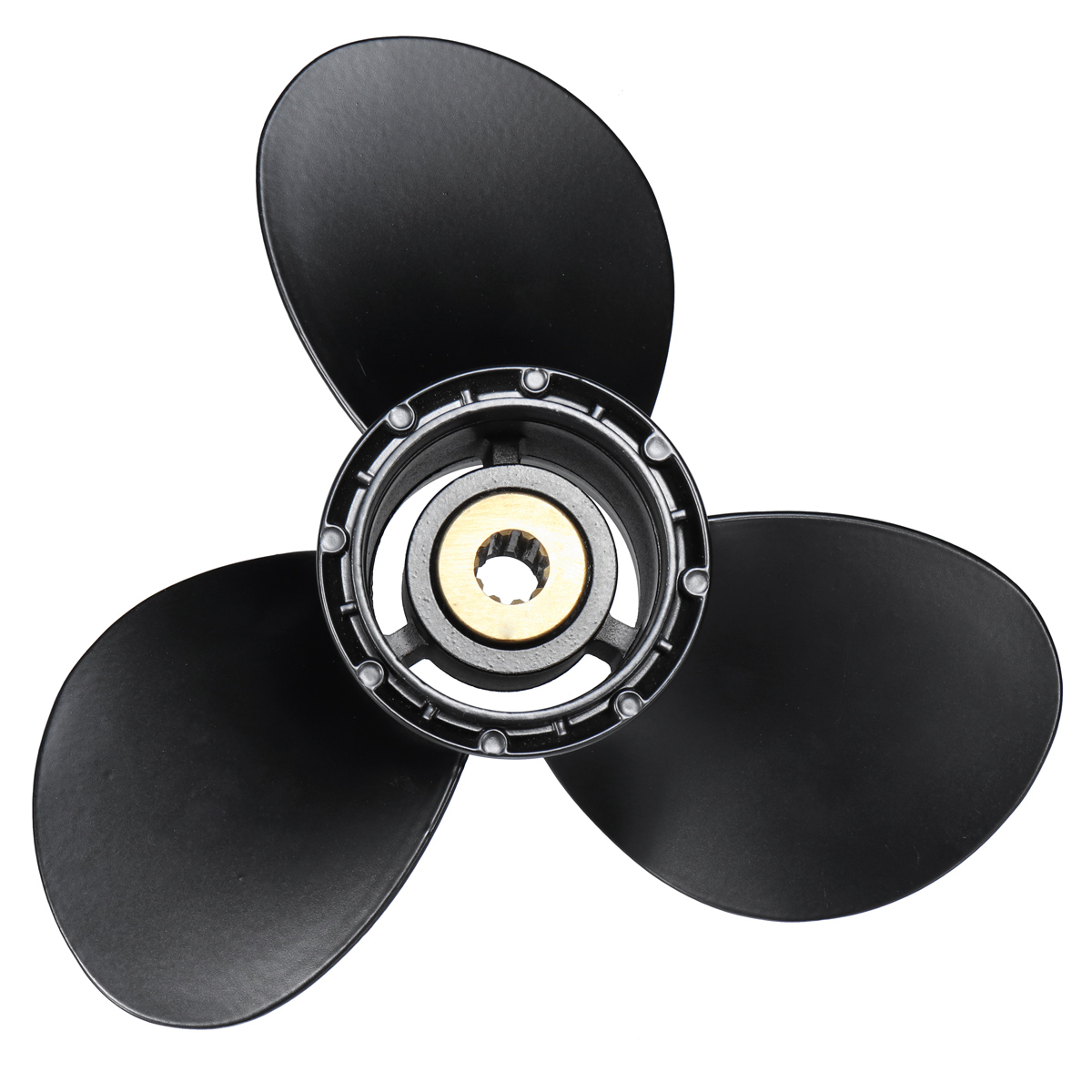 9-14-x-10-Aluminum-Boat-Outboard-Propeller-For-Suzuki-8-20HP-58100-93733-019-Evinrude-Johnson-1368279