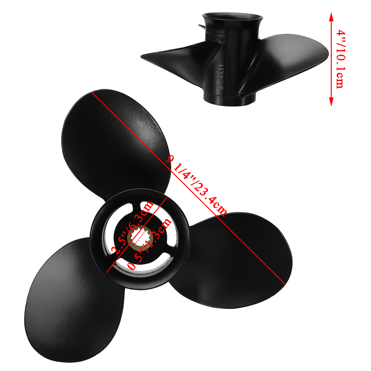 9-14-x-11-Aluminum-Marine-Boat-Propeller-For-Evinrude-Johnson-Engines-8-15HP-174817-778773-1414337