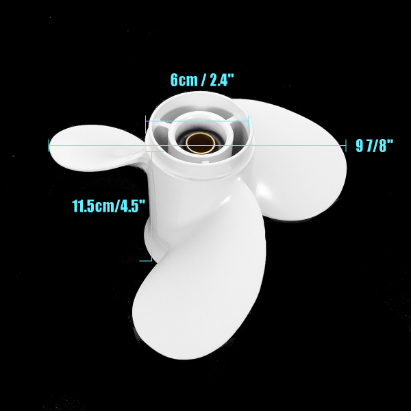 9-78-x-9-F-3-Blade-Propeller-Outboard-Motor-Aluminium-For-Yamaha-20-25-30HP-1198194