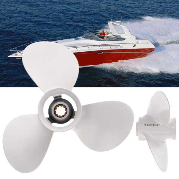 9-78x11-14-Aluminum-Boat-Outboard-Propeller-For-Yamaha-20-30HP-664-45947-01-EL-1226775