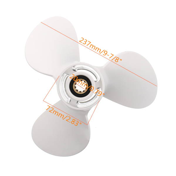 9-78x11-14-Aluminum-Boat-Outboard-Propeller-For-Yamaha-20-30HP-664-45947-01-EL-1226775