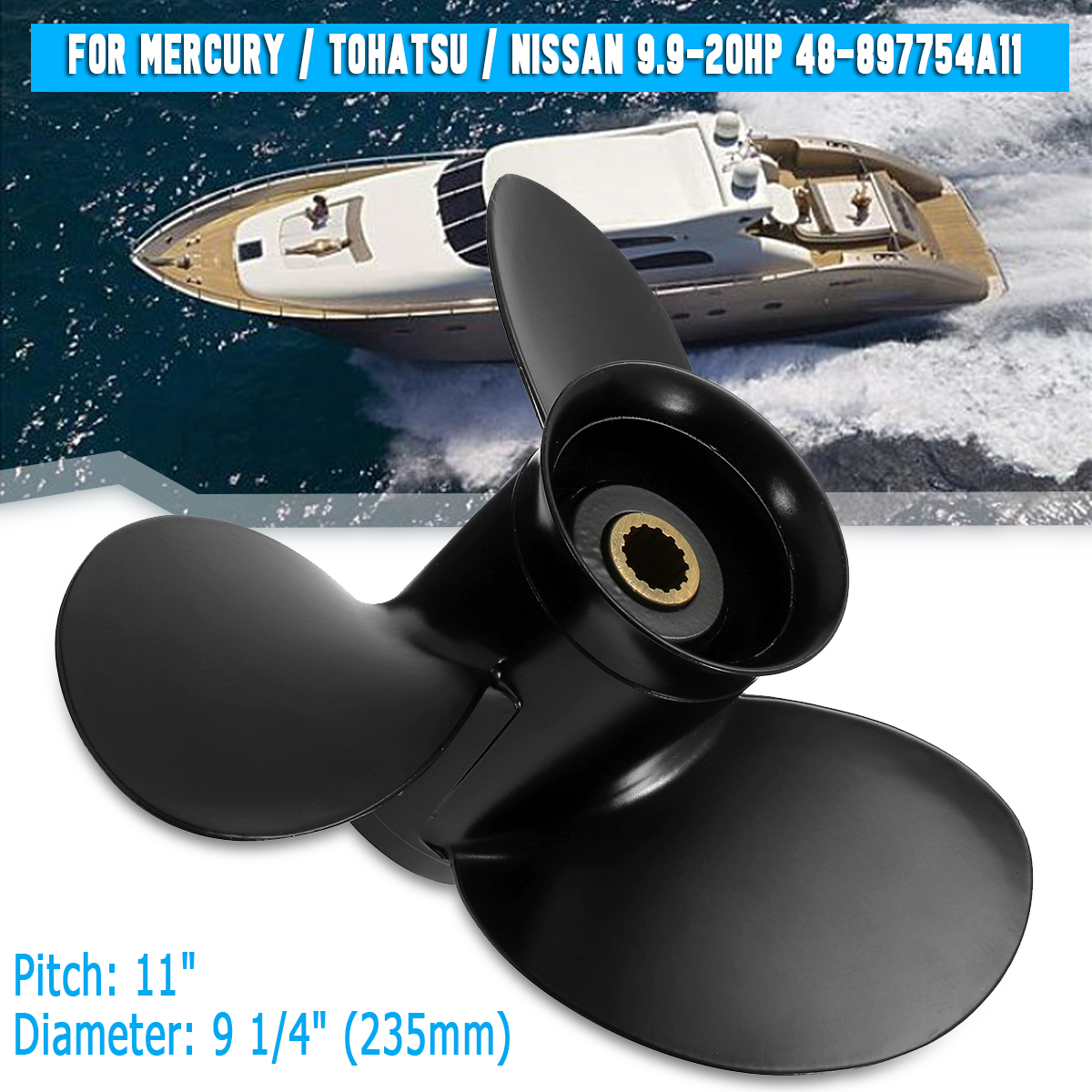 925-x-11-Outboard-Propeller-For-Mercury-Tohatsu-Nissan-99-20HP-48-897754A11-1462470