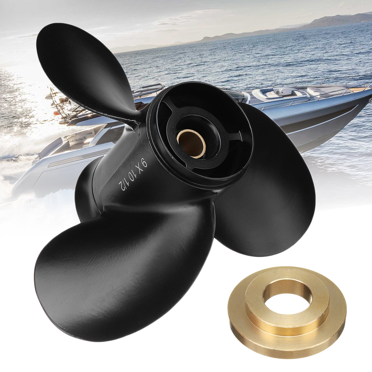 9x10-12-Aluminum-Boat-Ship-Outboard-Propeller-For-Mercury-6-15HP-48-828158A12-1407625