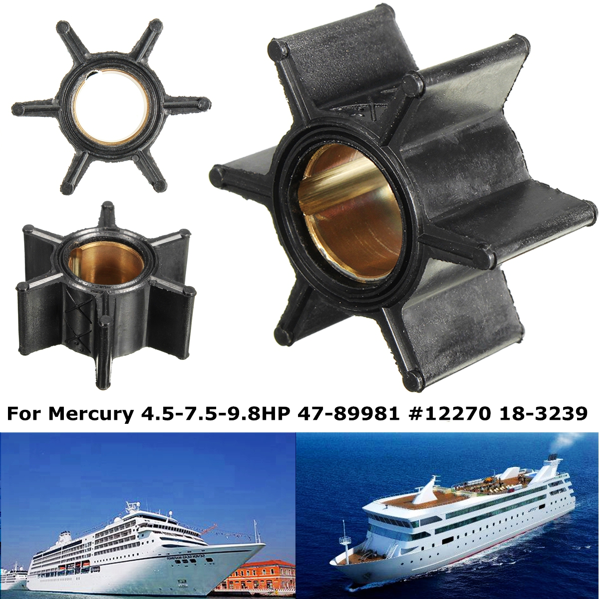 Sea-Water-Pump-Rubber-Impeller-For-Mercury-45-75-98HP-47-89981-12270-18-3239-1539926