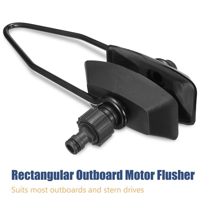 Universal-Outboard-Motor-Water-Flusher-Rectangular-Ear-Muff-Cups-for-Marine-Boat-1160878