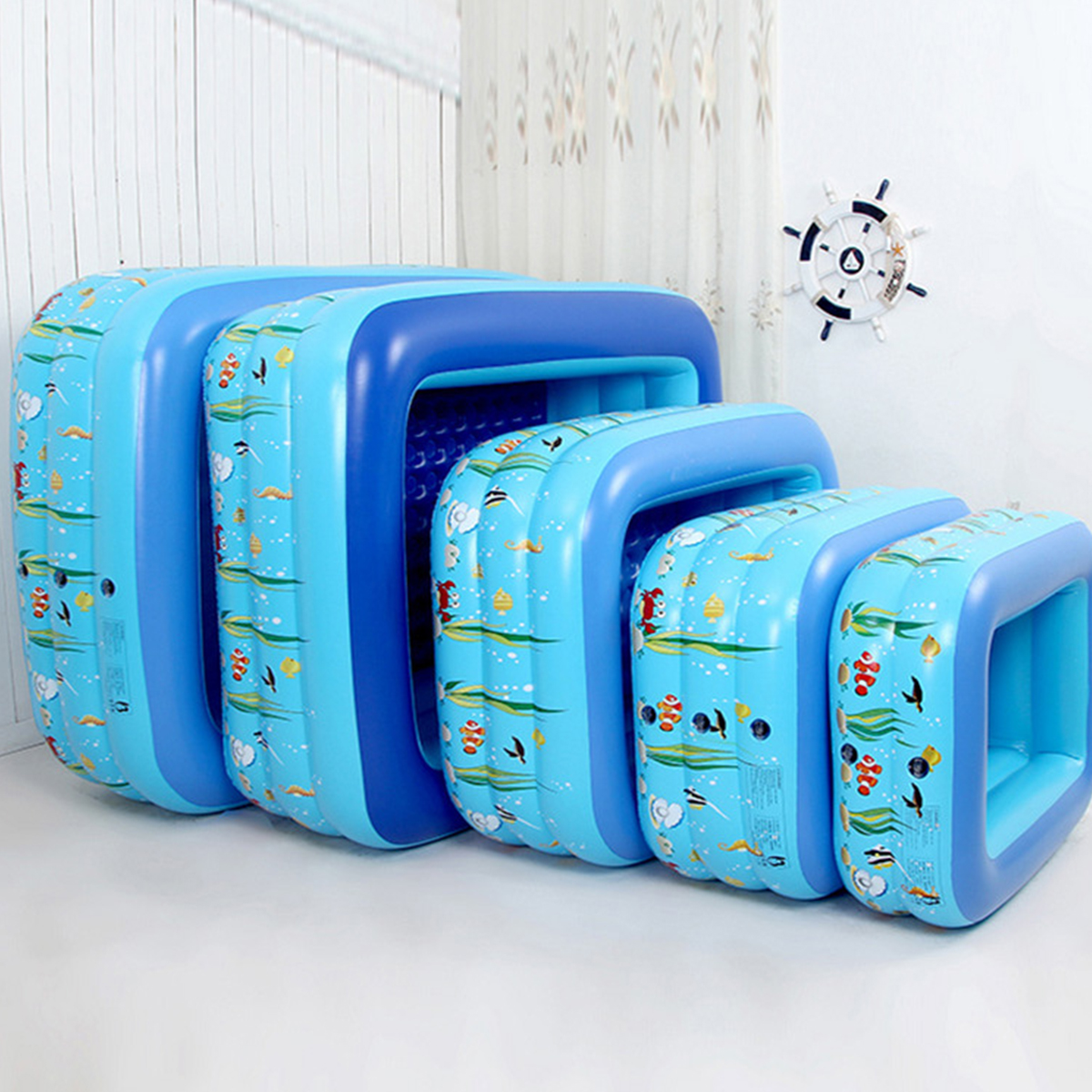 120cm130cm150cm180cm-Aufblasbar-Schwimmbad-Inflatable-Swimming-Pool-Quick-Up-Pools-Home-1819752