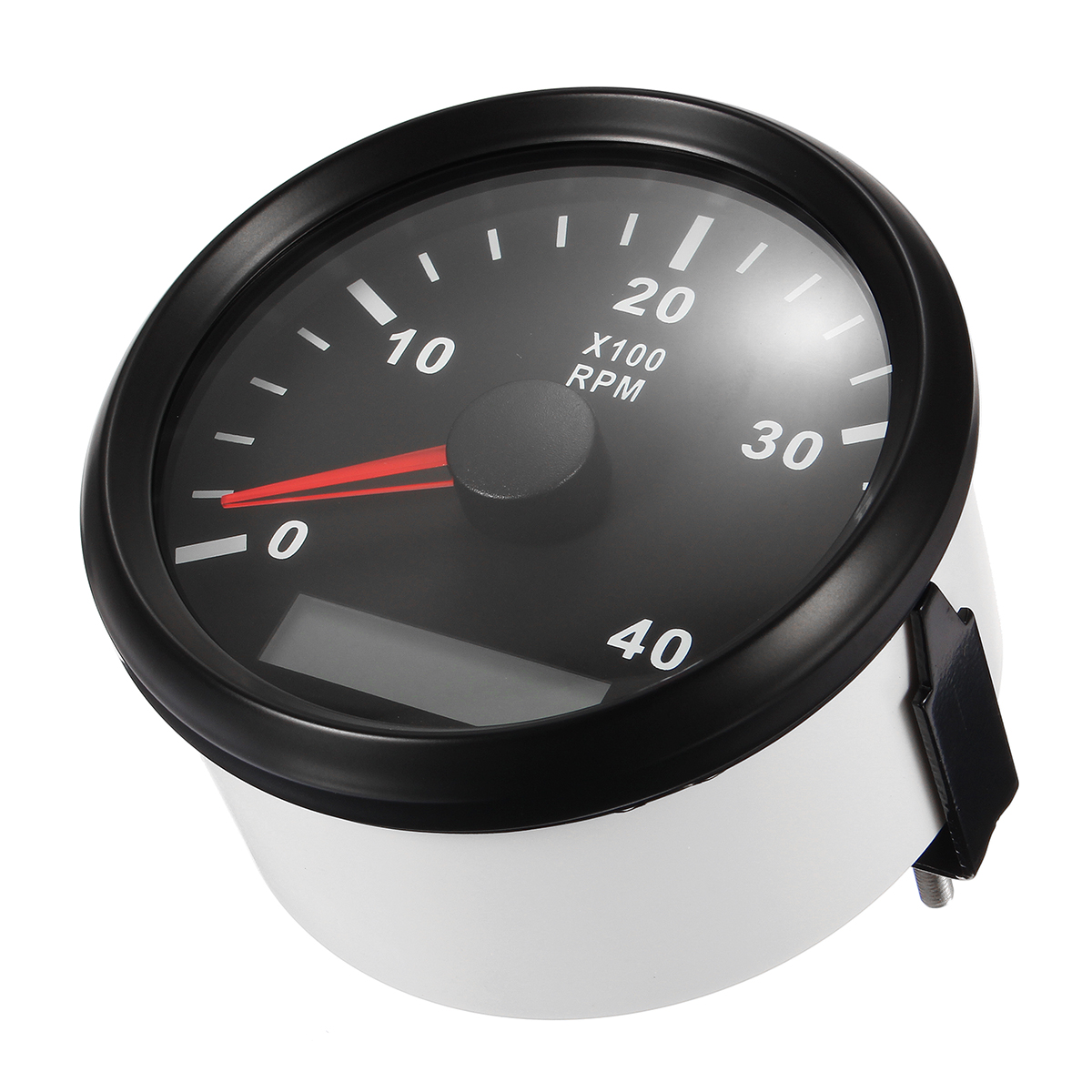 1224V-Marine-Tachometer-Boat-Tacho-Meter-Gauge-LCD-Hourmeter-0-4000-RPM-85mm-1212622