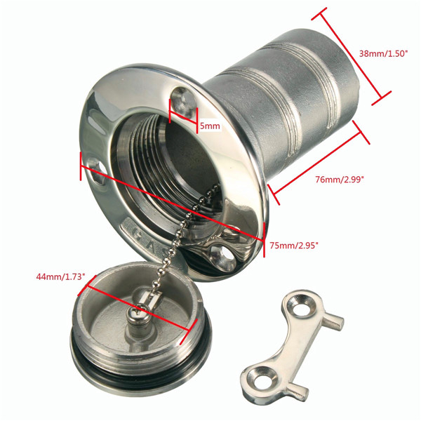 15inch-Boat-Marine-Deck-Fill-Filler-Keyless-Cap-Gas-Fuel-Tank-316-Stainless-Steel-1064716