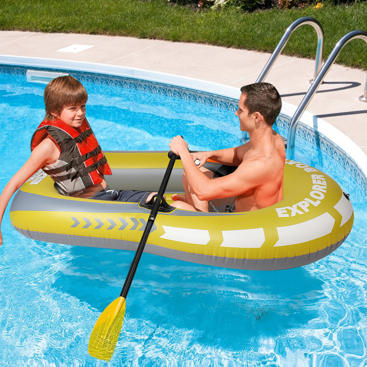 2-Persons-Inflatable-Boat-River-Lake-Kayak-Canoe-Fishing-Dinghy-Thickening-PVC-1816794