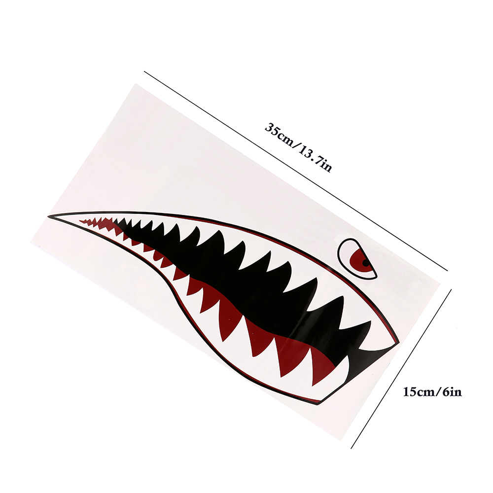 2pcs-Shark-Teeth-Mouth-Decal-Stickers-For-Kayak-Canoe-Dinghy-Boat-Car-Decoration-Waterproof-1701002