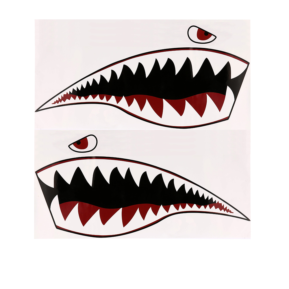2pcs-Shark-Teeth-Mouth-Decal-Stickers-For-Kayak-Canoe-Dinghy-Boat-Car-Decoration-Waterproof-1701002