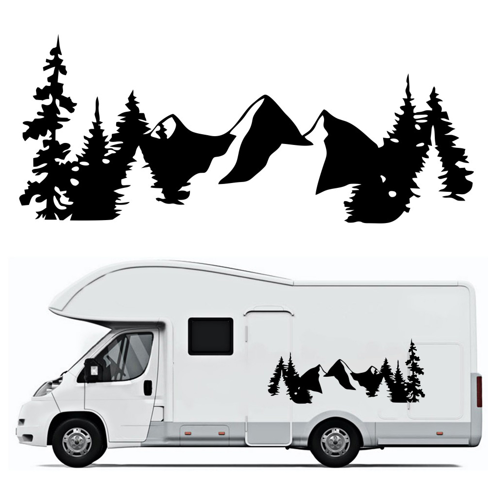 2pcs-Snow-Mountain-Sidy-Body-Decal-Vinyl-Sticker-For-Off-Road-Camper-Van-Motorhome-Boat-Yacht-Car-Un-1764139