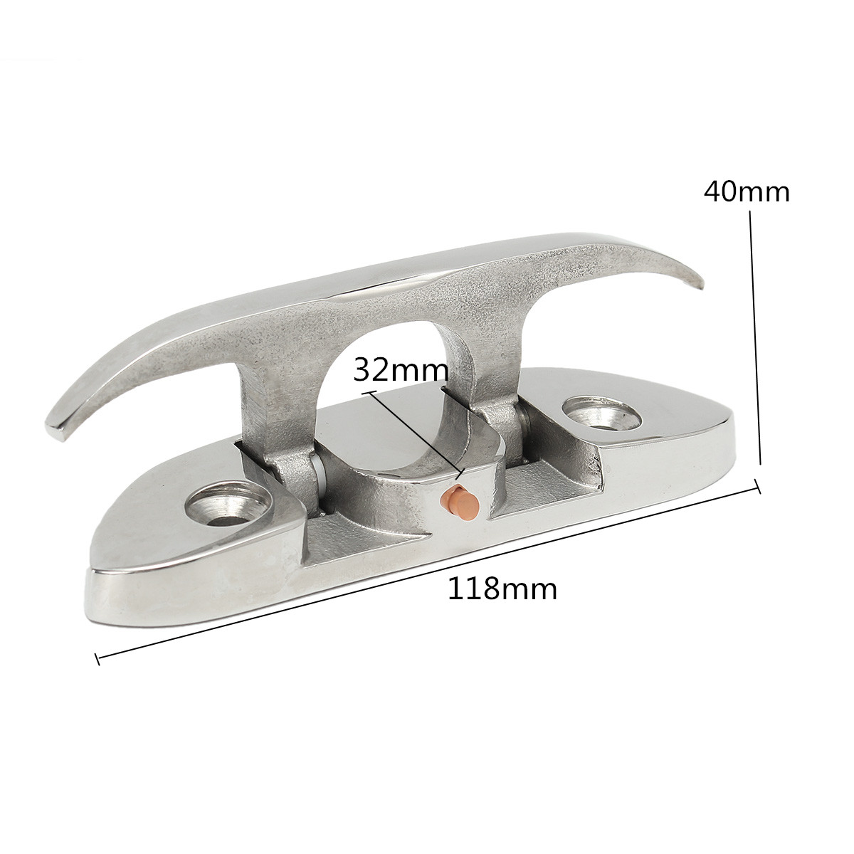 316-Stainless-Steel-Marine-Flip-Up-Folding-Pull-Up-Cleat-4-12-Inch-118mm-for-Boat-1179977