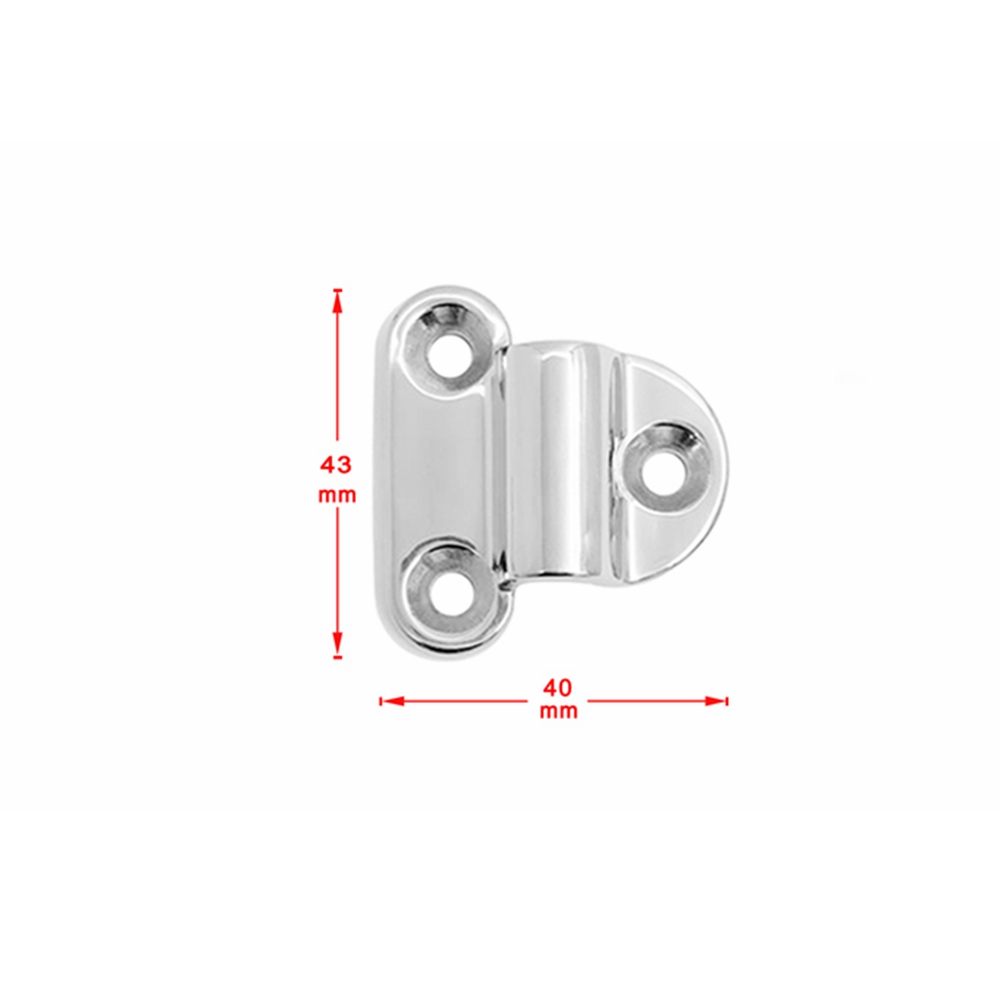 BSET-MATEL-6mm-Mirror-Polish-Marine-Grade-316-Stainless-Steel-Boat-Folding-Pad-Eye-Lashing-D-Ring-Ti-1446753