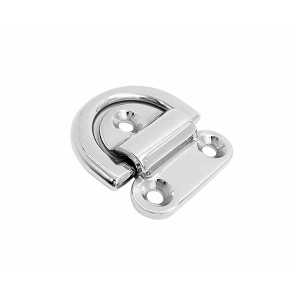 BSET-MATEL-6mm-Mirror-Polish-Marine-Grade-316-Stainless-Steel-Boat-Folding-Pad-Eye-Lashing-D-Ring-Ti-1446753