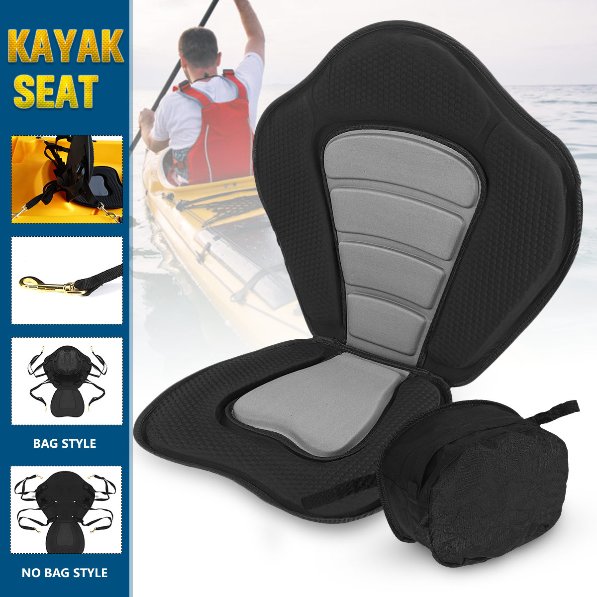 Comfortable-Kayak-Boat-Seat-Backrest-Cushion-Adjustable-Padded-EVA-Pressed-Film-1713804
